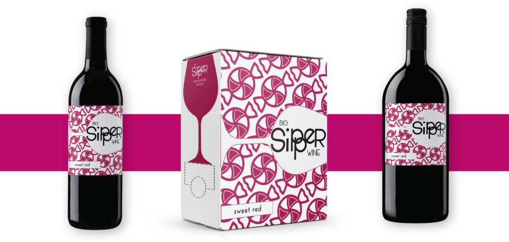 Big Sipper Sweet Red Wine Sizes